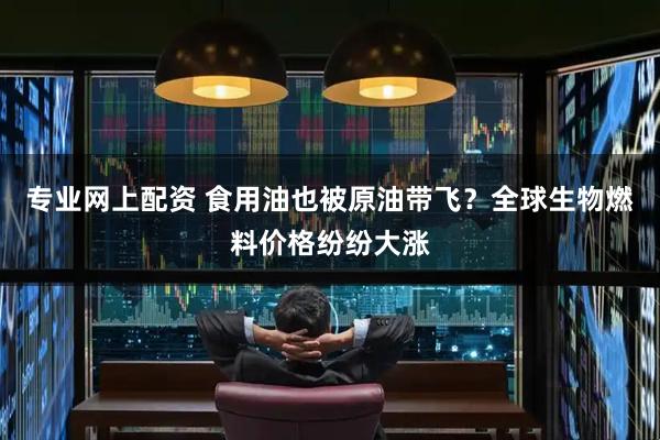 专业网上配资 食用油也被原油带飞？全球生物燃料价格纷纷大涨